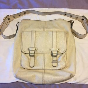 Rafe New York white leather bag